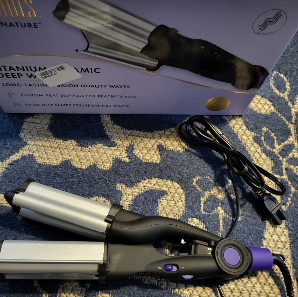 Hot Tools Titanium Ceramic Deep Waver